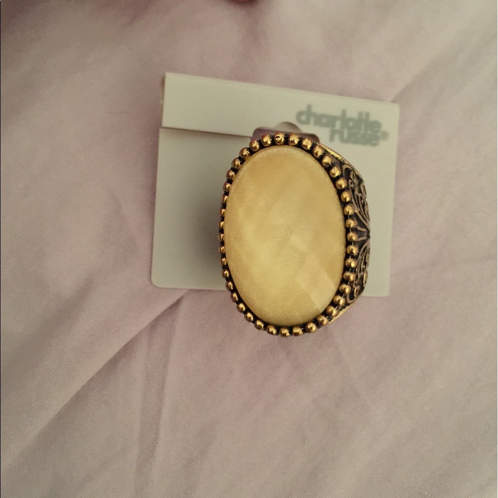Charlotte Russe Cream colored Ring